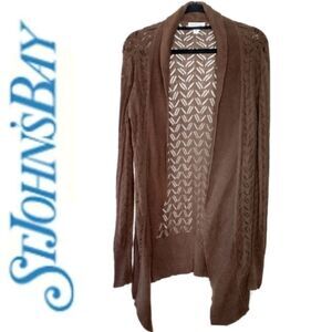 ST. JOHN'S BAY OPEN CARDIGAN